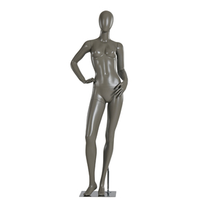 Mannequin de couture moderne sur pied, corps entier féminin - Product Image 1
