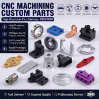 Pièces usinées CNC de haute précision OEM, service d'usinage CNC, pièces métalliques personnalisées, prototypage rapide, services de perçage et de découpe
