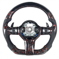Volant sport en carbone forgé LED RPM pour BMW F10 F20 F30 E90 F21 F22 E46 F82 F90 E90 E60 E92
