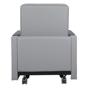 <span class=keywords><strong>Fauteuil</strong></span> de prélèvement sanguin électrique moderne avec revêtement en cuir PU, réglable, pliable, portable, fonction d'inclinaison pour usage hospitalier - Product Image 4