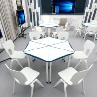 Mesa para Estudiantes, Escritorios Escolares Universitarios, Escritorio y Silla para Estudiantes, Mesa de Entrenamiento Plegable, Mesas Escolares con Ruedas, Modernas