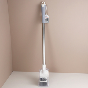 Cepillo de Inodoro de Silicona Ecológico con Mango Largo <span class=keywords><strong>para</strong></span> <span class=keywords><strong>Baño</strong></span>, <span class=keywords><strong>Productos</strong></span> de Limpieza <span class=keywords><strong>para</strong></span> Inodoros Domésticos - Product Image 4