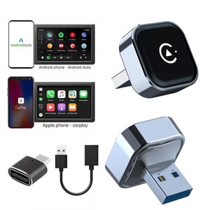 Wireless CarPlay & Android Auto <b>Adapter</b> Music Navigation USB/Bluetooth/<b>WiFi</b> Enabled All-in-One In-Car Connectivity Box Model K2 - Product Image 4