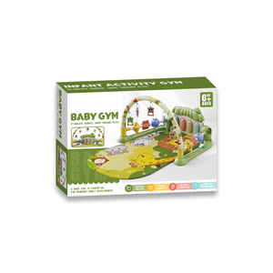 Tapis d'éveil doux pour enfants avec <span class=keywords><strong>piano</strong></span> à pédales et hochets suspendus, tapis de jeu pour bébé - Product Image 4