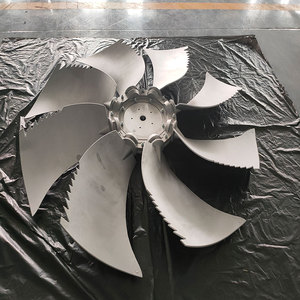 Cánh quạt trục 8 cánh bằng nhôm cho quạt điều hòa trung tâm, bánh xe quạt cho đường ống dẫn lửa - Product Image 5