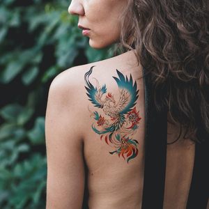 Pegatinas <span class=keywords><strong>De</strong></span> Tatuajes Temporales impermeables para brazo, 120x190mm, venta al por mayor, caballo <span class=keywords><strong>de</strong></span> fuego, grúa, serpiente, <span class=keywords><strong>zorro</strong></span>, flor <span class=keywords><strong>de</strong></span> Bianan - Product Image 1