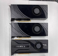 Carte graphique RTX 2080 Ti 22 Go GDDR6 352 bits avec extension de mémoire modifiée pour la diffusion stable, le rendu IA et l'édition vidéo