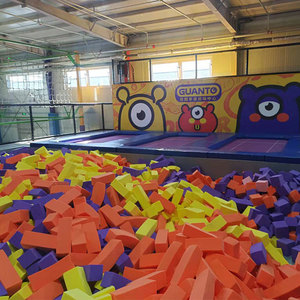 Estuches Pokiddo 2000-3000 m² Familia Parque infantil interior Niños y adultos Centro deportivo Trampolines Parques - Product Image 2