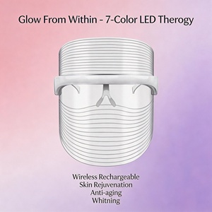 皮肤美容 LED 光疗面膜 7 色光子美容仪，适用于身体抗衰老、恢复活力和美白治疗 - Product Image 5