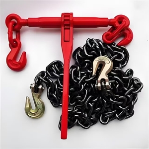 Cadena de Amarre de Carga de Acero Aleado de Alta Resistencia, 3/8 1/2 Pulgadas, 5.9T, Resistente a la Abrasión y Altas Temperaturas - Product Image 1