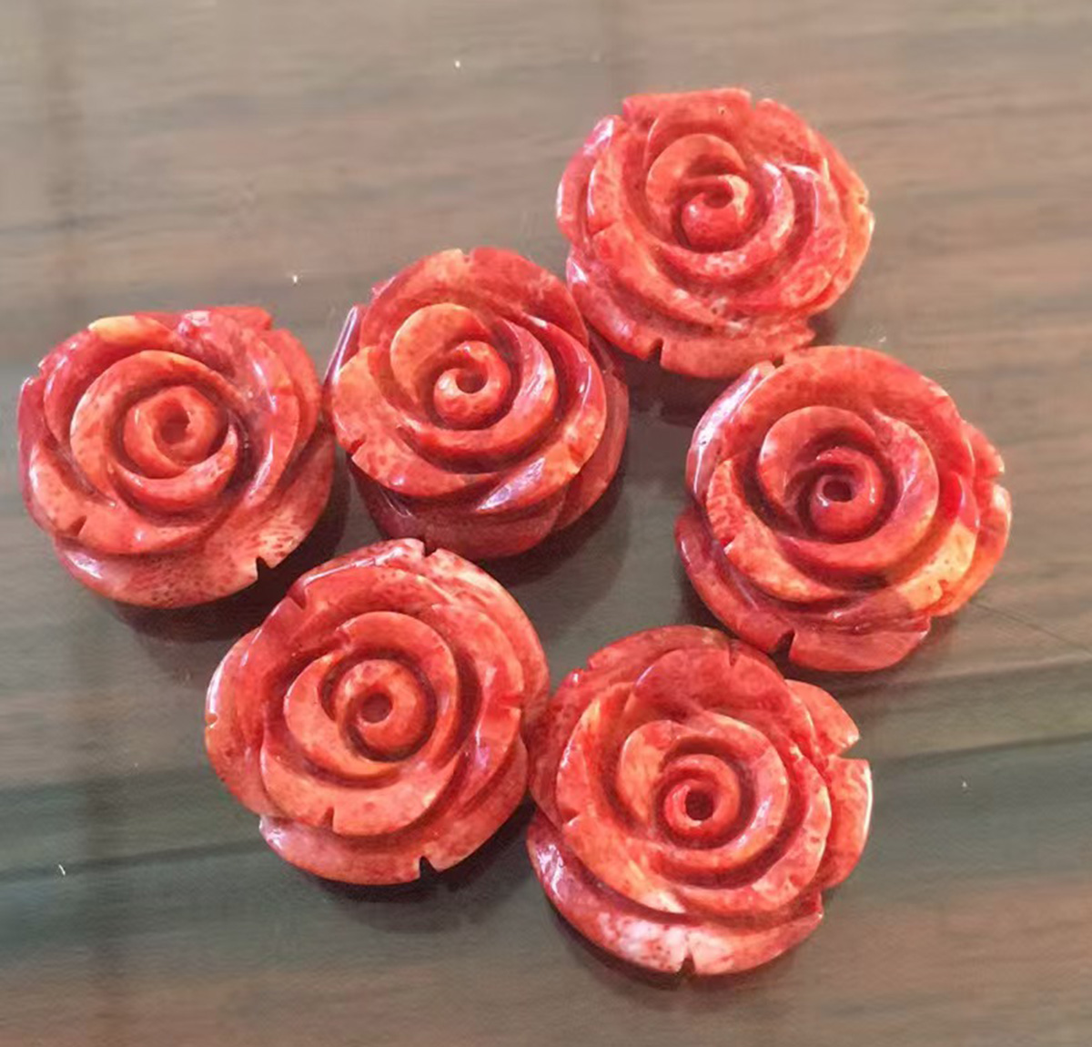 sponge coral beads