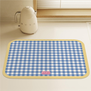 Tapis de comptoir absorbant pour café et accessoires de bar, 12"x19" et 16"x18", pour machine à café, <span class=keywords><strong>pot</strong></span> et égouttoir à vaisselle - Product Image 6