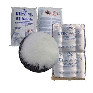 Apariencia de polvo granular de bórax/borato de sodio pentahidratado para clasificación de uso en fábrica de vidrio como Tetraborato de sodio - Product Image 5