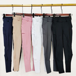 Pantaloni da <span class=keywords><strong>Equitazione</strong></span> per <span class=keywords><strong>Bambini</strong></span> in 6 Colori, Logo Personalizzabile, Leggings da <span class=keywords><strong>Equitazione</strong></span> per Ragazze - Product Image 1