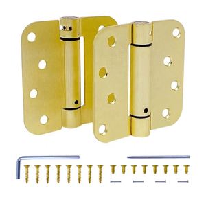 Modern Design Iron Metal <b>Spring</b> Butt Hinge Adjustable Soft Close <b>Door</b> & Window Closer Hinges Made of Plastic and Steel - Product Image 2