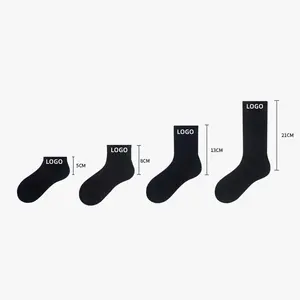 Unisex Crew Quarter Ankle Length Custom Embroider Logo Football Cycling Soft Cotton Sports Custom Sock Mens Sock Socks for Men