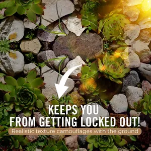 Geocaching Hide Spare Key Rock Safe für Garten oder Hof im Freien