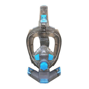 Produits de plongée <span class=keywords><strong>sous</strong></span>-marine vue à 180 degrés tube respiratoire pliable <span class=keywords><strong>masque</strong></span> de plongée connecté à un mini réservoir d'oxygène - Product Image 1