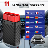Escáner de Diagnóstico Automotriz LAUNCH AIOBD OBD2 de Sistema Completo, Informe OBD Gratuito, Guía de Reparación con IA, AutoScan VIN, Universal para iOS y Android