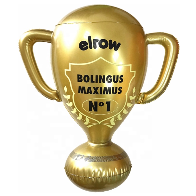 6.56 Ft Giant Inflatable Golden Trophy Outdoor Decorations Award