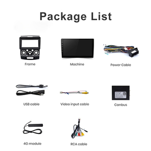 <span class=keywords><strong>Android</strong></span> 12 coche estéreo 2DIN GPS Unidad Principal para Ford Ranger Mazda 2006-2011 salpicadero <span class=keywords><strong>TV</strong></span> 1 año RGB coche Radio para reproductor - Product Image 5