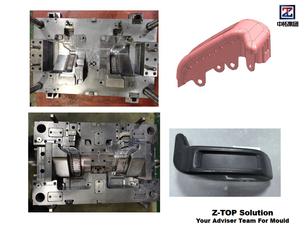 Couverture supérieure de moteur en plastique ABS PP moulée par injection OEM ODM, outillage multi-cavités de haute précision, équipement industriel <span class=keywords><strong>Z</strong></span>-TOP <span class=keywords><strong>JZ</strong></span> - Product Image 2