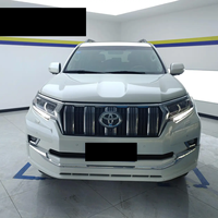 Voiture d'occasion haut de gamme Toyota Prado 2019 blanche 3.5L TX-L, exportation de voitures d'occasion
