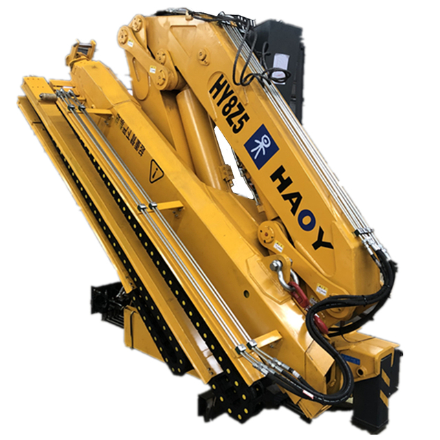Brand New 8 Ton Telescopic Boom Truck Mounted Crane for Lifting Work