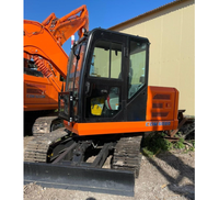 Mini-excavatrice sur chenilles Lonking 8 tonnes CDM6080N avec capacité de 0,3 m3