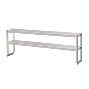 เฟอร์นิเจอร์ห้องครัวเชิงพาณิชย์โต๊ะทำงานสแตนเลสและชั้น201สำหรับการประกอบโรงแรมและร้านอาหาร - Product Image 4