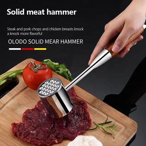 Martillo de carne doméstico de acero inoxidable de alta calidad, herramienta para batir bistec, máquina batidora de martillo de carne tierna, máquina para marinar carne Wonder - Product Image 4