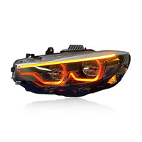 Phare LED SJC Auto Exclusive V3 Original Sliver pour BMW F32 F33 F36 F80 F82 Jaune Blanc Rouge DRL Style Ikon