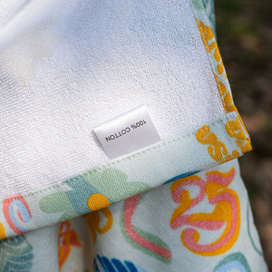 Toalla de playa con estampado de algodón <span class=keywords><strong>2024</strong></span>, novedad de 100%, toalla de playa sin arena, Toalla de baño personalizada - Product Image 4