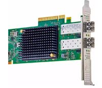Carte réseau optique Emulex 64 Go LPE36002-M64 à 2 ports avec interface PCI SFP WiFi, adaptateur réseau externe filaire 64 Go