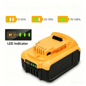 Batterie lithium-ion 21V pour outils électriques sans fil DeWalt DCB180 DCB181 DCB182 DCB183 DCB184 DCB185 DCB200, remplacement - Product Image 4
