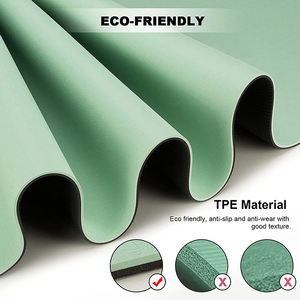 Tapete de Yoga con Nuevo Diseño, Venta al por Mayor, 6mm/8mm, Impresión Personalizada, Alta Calidad, Ecológico, de un Solo Color/Doble Color, Duradero, de TPE - Product Image 2