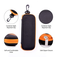 Étui à lunettes en EVA à prix d'usine, unisexe, coque semi-rigide, étui de voyage à fermeture éclair, étui de protection pour lunettes avec logo personnalisé