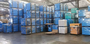 Compresor de Aire de Tornillo Sin Aceite Refrigerado por Aire de 15kw 380V Silencioso Fabricado en Guangdong para la Industria Médica y Alimentaria - Product Image 5