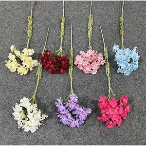 Bouquet de fleurs artificielles en soie Louise pour décoration de mariage, arrangements DIY, décoration murale et de sol - Product Image 2