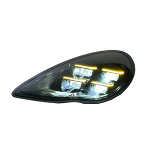 SJC ชุดไฟหน้า LED อัตโนมัติสำหรับ <span class=keywords><strong>Porsche</strong></span> <span class=keywords><strong>Panamera</strong></span> 970.1 2010-2013อัพเกรดเป็นไฟหน้า LED สไตล์2025ใหม่สีเหลืองและสีขาว DRL - Product Image 6