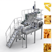 Ligne de production de produits céréaliers entièrement automatique Jinan Arrow avec extrudeuse alimentaire, capacité de 100 à 500 kg/h