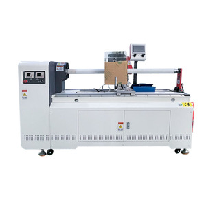 Machine de dé<span class=keywords><strong>coupe</strong></span> de rouleaux jumbo de 1600 mm de largeur, personnalisée pour papier, tissu, film BOPP, film conique - Product Image 3