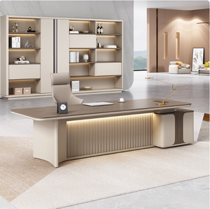 مكتب رئيس مجلس الوزراء خلفية تركيبة بسيطة حديثة خفيفة فاخرة راقية مكتب الرئيس مكتب الرئيس - Product Image 4