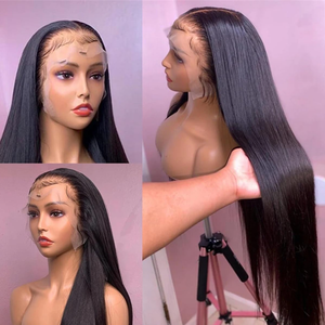 Perruques frontales sans colle HD, en cheveux indiens vierges bruts non traités, 100 % alignés sur la cuticule, pour femmes noires - Product Image 3
