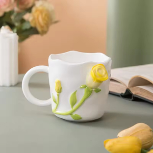 Taza de Café de Cerámica con Diseño Novedoso, Elegante, para Regalo de Negocios, Fiestas, Hogar, <span class=keywords><strong>Día</strong></span> de San Valentín, Regreso <span class=keywords><strong>a</strong></span> Clases, Apta para Microondas y Lavavajillas - Product Image 3