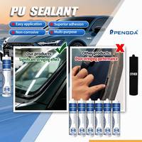 Scellant polyuréthane 1K haute résistance à séchage rapide, haute adhérence, résistant aux UV, mousse PU pour pare-brise, pour la réparation professionnelle du verre automobile