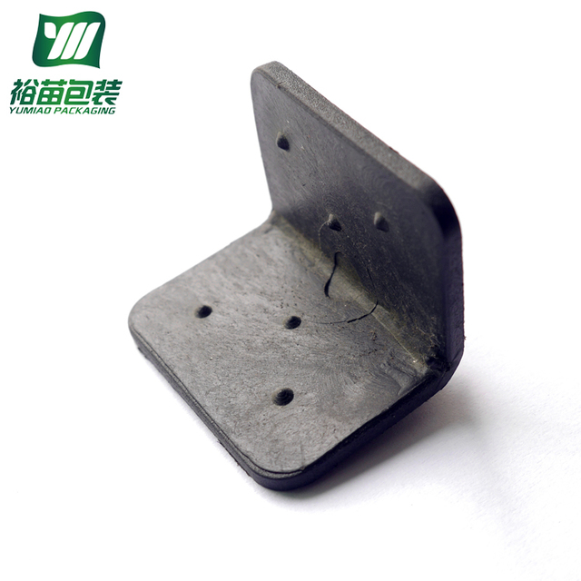 Safe Black Plastic Edge Protector for Shipping Boxes and Furnitures