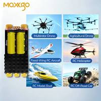 MAXKGO 5-12S 120A AM32 Contrôleur de vitesse électronique sans balais (ESC) PWM 128KHz pour multirotor RC, avion et drone de protection des plantes