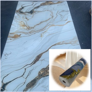 Adesivi Murali 3D in Schiuma Plastica IXPE Autoadesivi Impermeabili Moderni Geometrici per Cucina e <span class=keywords><strong>Bagno</strong></span> Effetto Marmo - Product Image 1