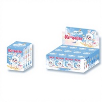8 boîtes en gros BaiXingRui X KIMMON Weather Code Vinyl Plush Mystery Box Jouets en peluche d'action pour enfants Porte-clés Boîtes mystère